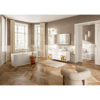  Pară de dus Villeroy&Boch, Verve, tip baton, 1 jet, brushed gold
